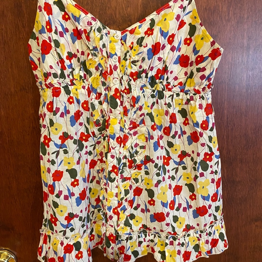 Forever 21 floral tank. Size medium.